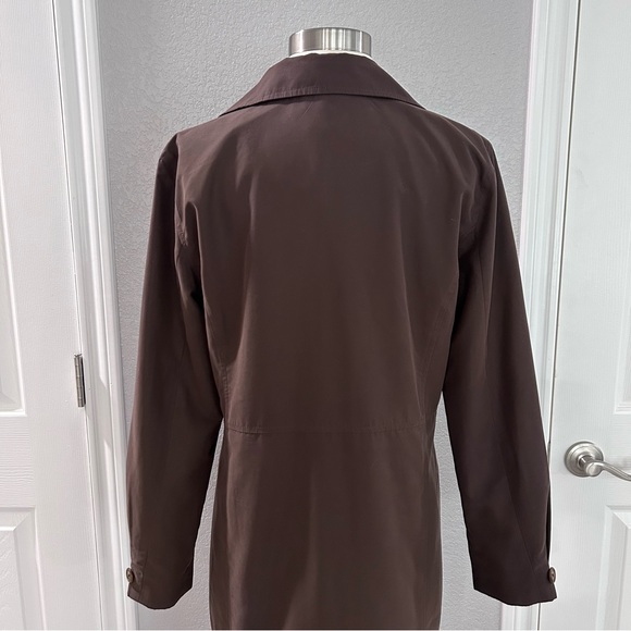 Cutter & Buck CB Weathertec Lightweight lined Trench Coat - Picture 9 of 11